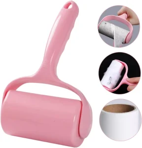 Household 50 Layers Tear Paper Sticky Lint Roller Lint Pet Hair Brush Remover Sticky Roller Portable Cleaning