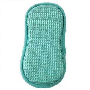 Household Absorbent Microfiber Sponge Scour Double Sided Durable Quick Drying Kitchen Cleaning Sponges Pad