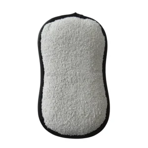Household Absorbent Microfiber Sponge Scour Double Sided Durable Quick Drying Kitchen Cleaning Sponges Pad