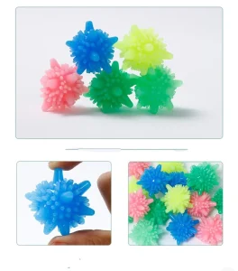 Household Anti Entanglement Japanese Eco Friendly Reusable PVC Washing Balls Washing Machine Clean Laundry Ball