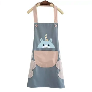 Household Anti Fouling Aprons Kitchen Waterproof Customized Logo Apron Wholesaler From China