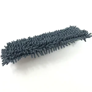 Household Bamboo Handle Mop Chenille Fabric Mop Head Removable Mop Head for Easy Cleaning