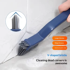 Household Bathroom Floor Cleaning Brush Multifunctional Cleaning Brush for Uneven Grooves and Gaps in the Bathroom