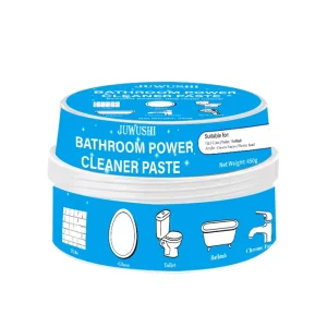 Household Bathroom Stain Remover Paste Instantly Dissolves Hard Water Stains Rust Non Scratch Formula for Porcelain 400g