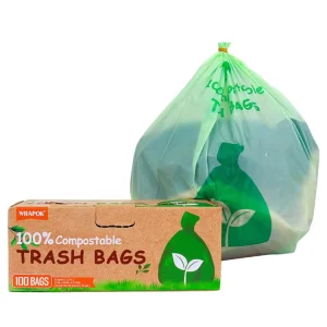 Household Biodegradable PLA Compostable Eco Friendly Bolsa Trash Garbage Bags