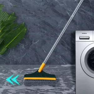 Household Broom and Dustpan Set PET Material Head Broom with Dustpan