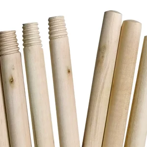 Household Broom and Dustpan Wooden Broom Handle Cleaning Broom Set Stick Polished Domed Mop Sticks Eucalyptus Wood Broom Stick