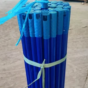 Household Brooms Dustpans PVC Coated Boomstik High Quality Wooden Broom Stick Palo De Escoba De Madera 1200x22mm