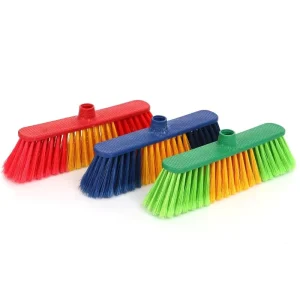 Household Brooms Plastic Broom Head Cleaning Broom for Home Daily Use