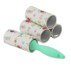 Household Cleaner Manual Paper Lint Roller Extra Sticky Adhesive for Removing Pet Hair Dust Lint Carpet Furniture Eco Friendly