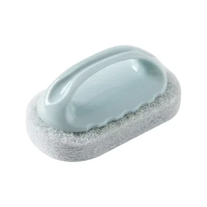 Household Cleaning Brush with Handle Dish Soap Bathroom Kitchen Tub Thicken Scrubbing Sponge Wipe Durable Tools Accessories Home