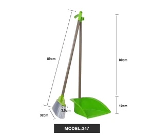 Household Cleaning Custom Design Plastic Broom And Dustpan Brush Floor
