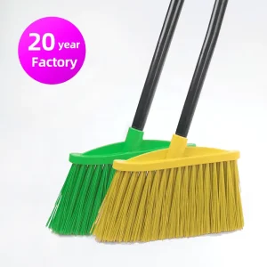 Household Cleaning Floral Broom Head Brooms Dustpans PP Plastic Durable Strong Metal Floor Squeegee Factory Direct High Quality