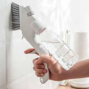 Household Cleaning Kits Brush for Bathroom Tile Gap Window Wiper Household Sponge Rub Water Spray Cleaning Brush Wiper