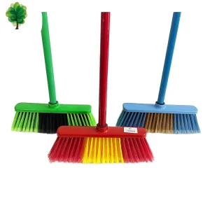 Household Cleaning Products PVC Handle Brooms Soft Broom Brush for Home Use
