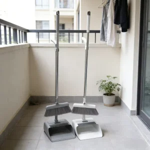 Household Cleaning Set Practical and Good Quality Plastic Broom and Dustpan Set