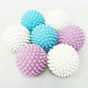 Household Cleaning Supplies Soft Plastic Washing Balls PVC Laundry Ball Silicone Dryer