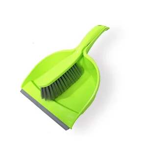 Household Cleaning Tool Plastic Dustpan with Brush Set