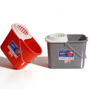 Household Cleaning Tools 16.5L PP Eco Friendly Durable Plastic Bucket Mop Bucket Without Wheel