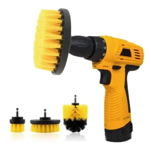 Household Cleaning Tools & Accessories 4Pc Drill Clean Brush Power Scrubber Brush Set