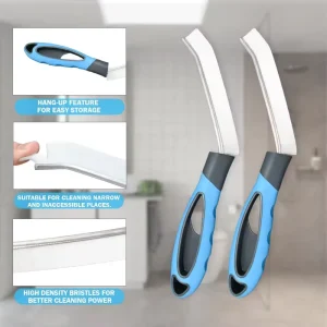 Household Cleaning Tools Accessories Hard Bristle Corner Crevice Cleaning Brush for Kitchen Bathroom