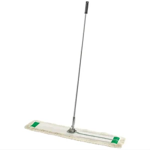 Household Cleaning Tools Accessories Microfiber Rectangle Cleaning Winco DM 24 24″ Aluminum Dust Mop 60″ Length