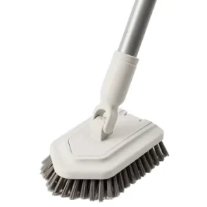 Household Cleaning Tools Bathroom Tile Scrubbers with Sponge and PP Brush Head Floor Cleaning Brush