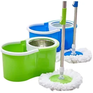 Household Cleaning Tools Cleaning Floor 360 Swivel Mop and Bucket Set Microfiber Mops
