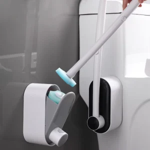 Household Cleaning Tools Disposable Toilet Brush With Long Handle Cleaner Brush Bathroom Accessories for Toilet NO.7307