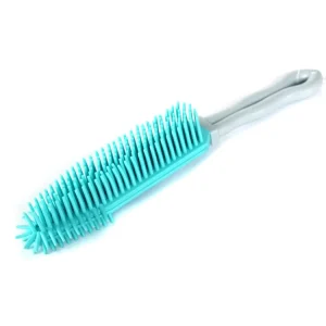 Household Cleaning Tools Hair Bath Hair Lint Rubber Pet Hair Removal Brush With Handle