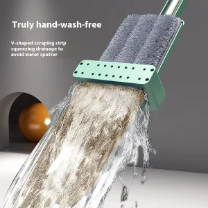 Household Cleaning Tools Hand Press Free Floor Mop Ultra fine Fiber Window Cleaning Lazy Mop Ultra fine Fiber Flat Mop