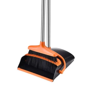 Household Cleaning Tools Home Cleaning Heavy Duty Dust Brooms & Dustpans Set