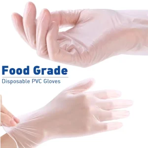 Household Cleaning and Medical Hand Protection 3.5 Million White PVC Disposable Medical Gloves