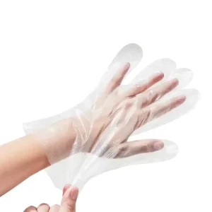Household Clear Plastic Polythene CPE Food Grade Powder Free Latex Free Clear Disposable Glove Plastic Gloves