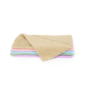 Household Coral Fleece Kitchen Towel Non Dtick Oil Microfiber Dish Cloth Towels Rag for Wiping Tables