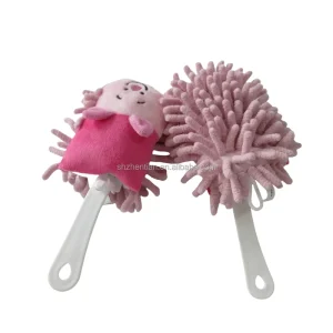 Household Detachable PU Chenille Scrub Car Brush Dust Duster Cleaning Feather