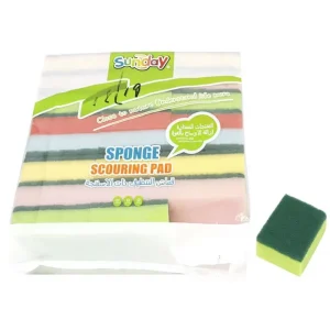 Household Dishwashing Sponge Scouring Pad Kitchen Cleaning Brush PU Material Modern Design Sponge Block Daily