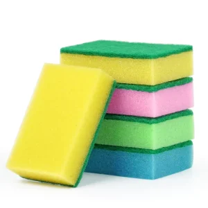 Household Dishwashing Sponge Scouring Pad Pot Cookware Cutlery Washing Sponge Kitchen Cleaning Sponge