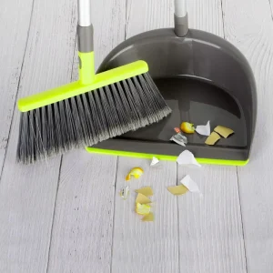 Household Durable Floor Cleaning Large Capacity Dustpan and Broom