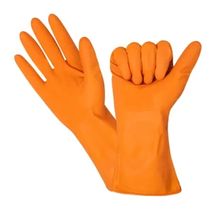Household Durable Latex Gloves for Waterproof Dish Washing Laundry Wear Kitchen Work Handling Protective Glove