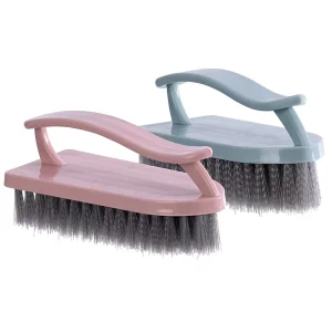 Household Eco Friendly PP Plastic Clothes Washing Cleaning Brush with Handle for Home Cleaning and Kitchen Use
