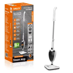 Household Electric Floor Steam Mop 10 in 1 Handheld Steam Cleaner with Wet & Dry Mops