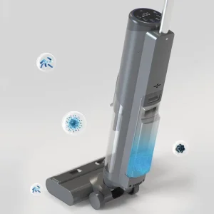 Household Electrolyzed Water Sterilization Self Cleaning Wet Dry Vacuum Cleaner Brushless Motor 17000pa Suction 40 Minute
