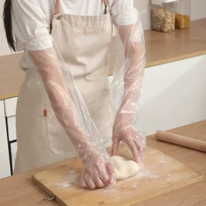 Household Essential Long Sleeve Rubber Gloves for Multiple Cleaning Purposes