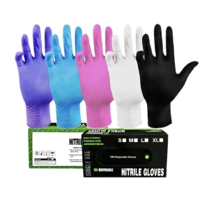Household Food Cleaning Kitchen Hotel Nail Art Manicure Beauty Salon Pet Hospital Tattoo Disposable Nitrile Gloves