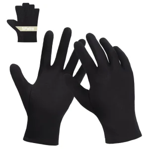 Household Gloves Black Improvement Rubber Powder Free Latex Cleaning