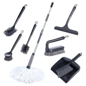 Household High-Class Grey Style Chenille Cotton TPR Magic Twist Mops Cleaning Floor Cleaning Flat Mop