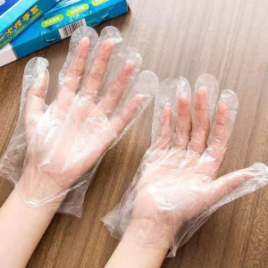 Household High Density Polyethylene Gloves for Home Cleaning Food Prep Kitchen Cooking Food Safe Hygiene