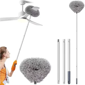 Household High Rise Dust Remove Brush Microfiber Ceiling Fan Duster