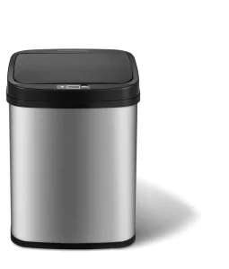 Household Home Infrared Inductive Waste Container 12L Trash Can Waste Bin